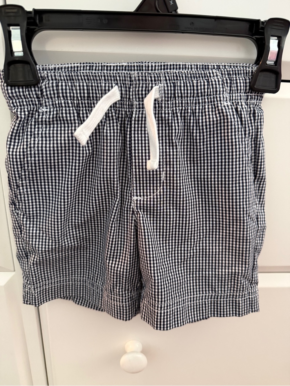 Gingham shorts